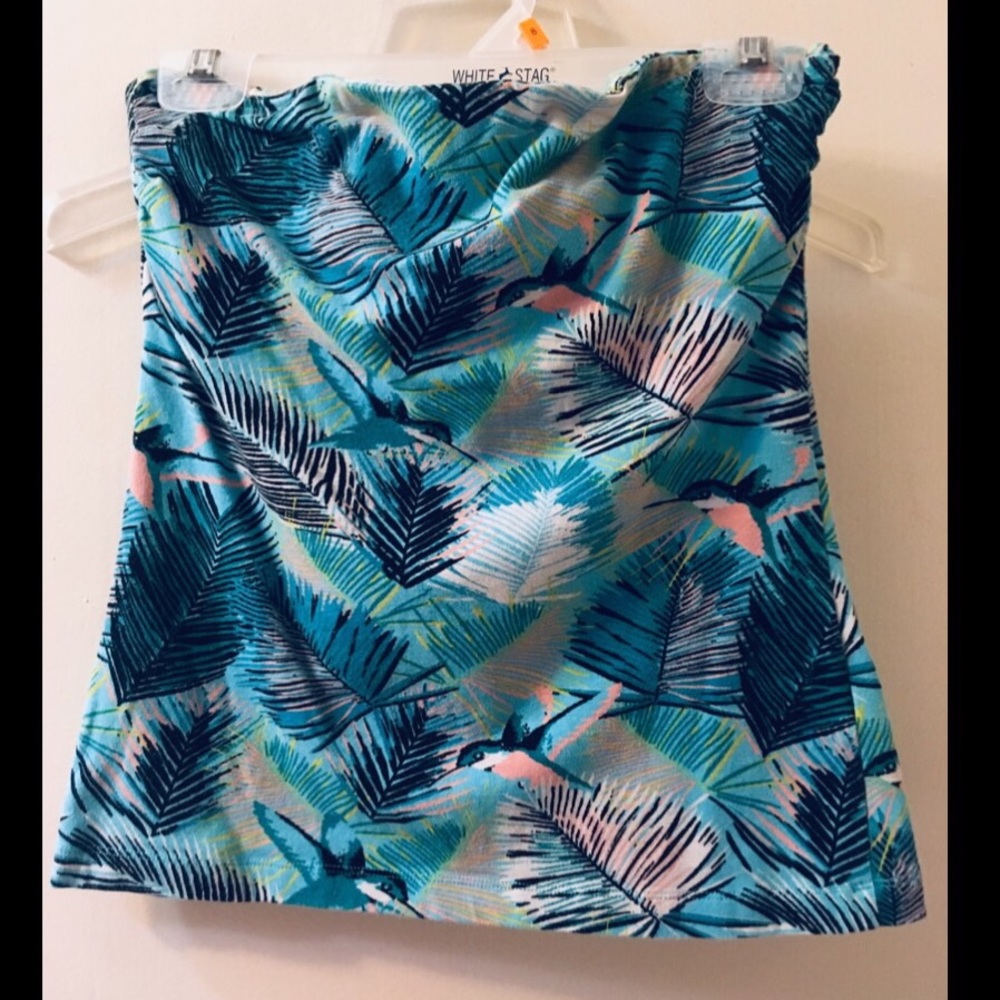 H&M, cotton, Shoulderless blouse.